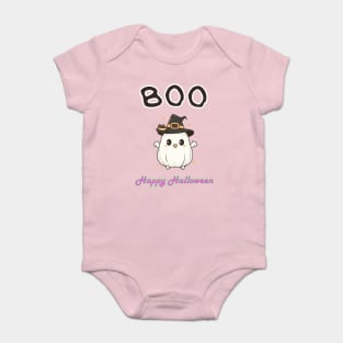 Cute Ghost - Halloween - Boo Baby Bodysuit
